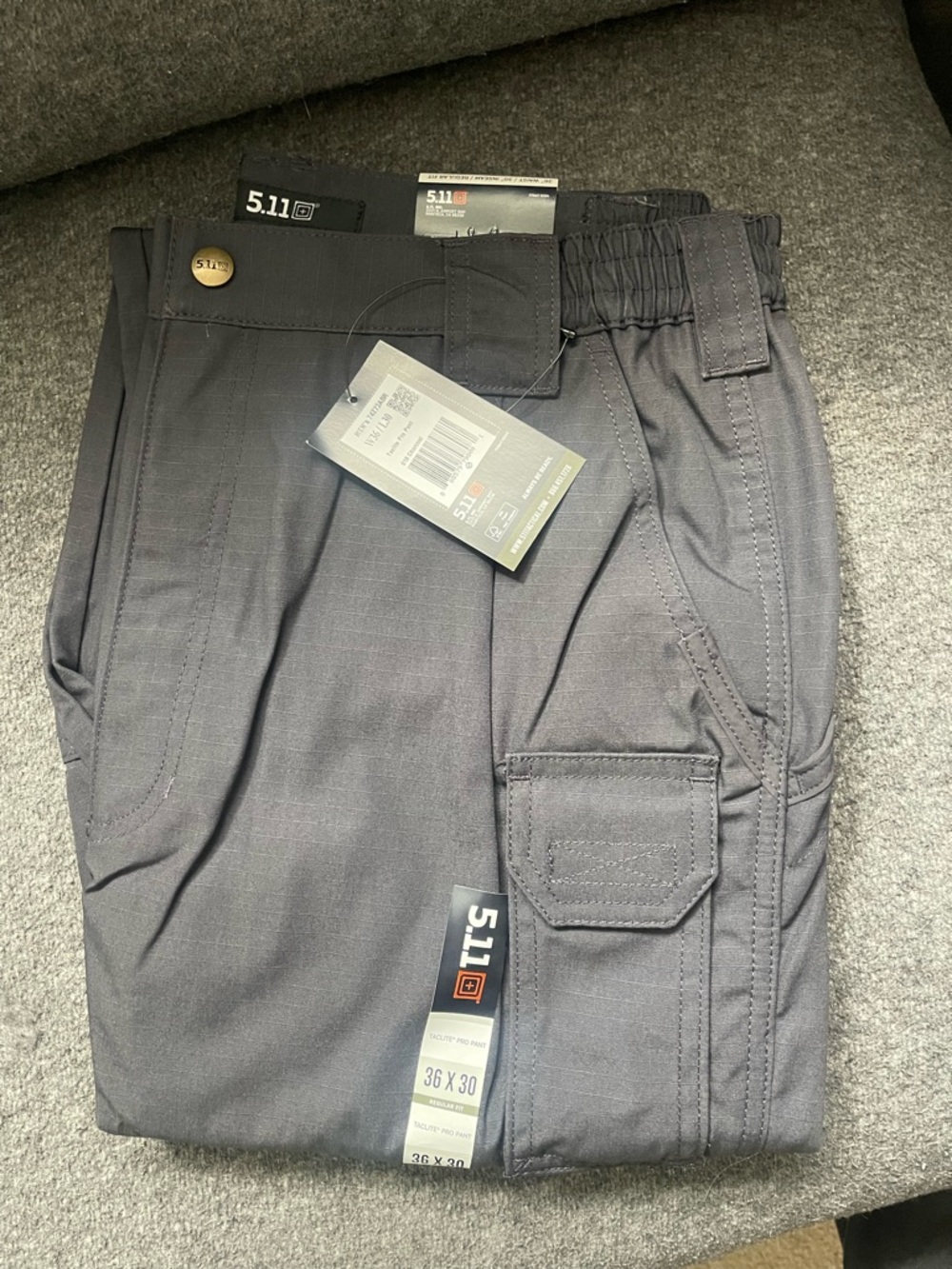 5.11 Tactical Pro Men's Pants in Charcoal Gray New!